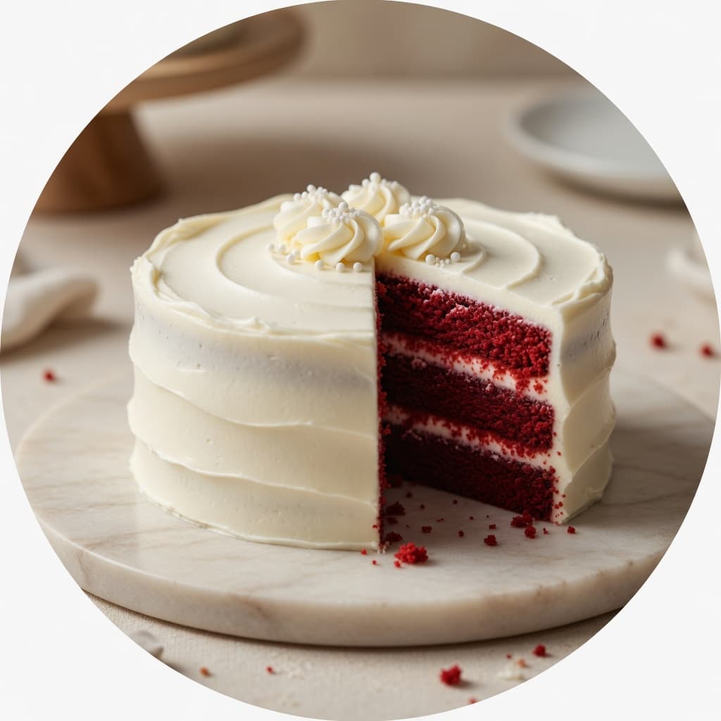 Eggless Red Velvet