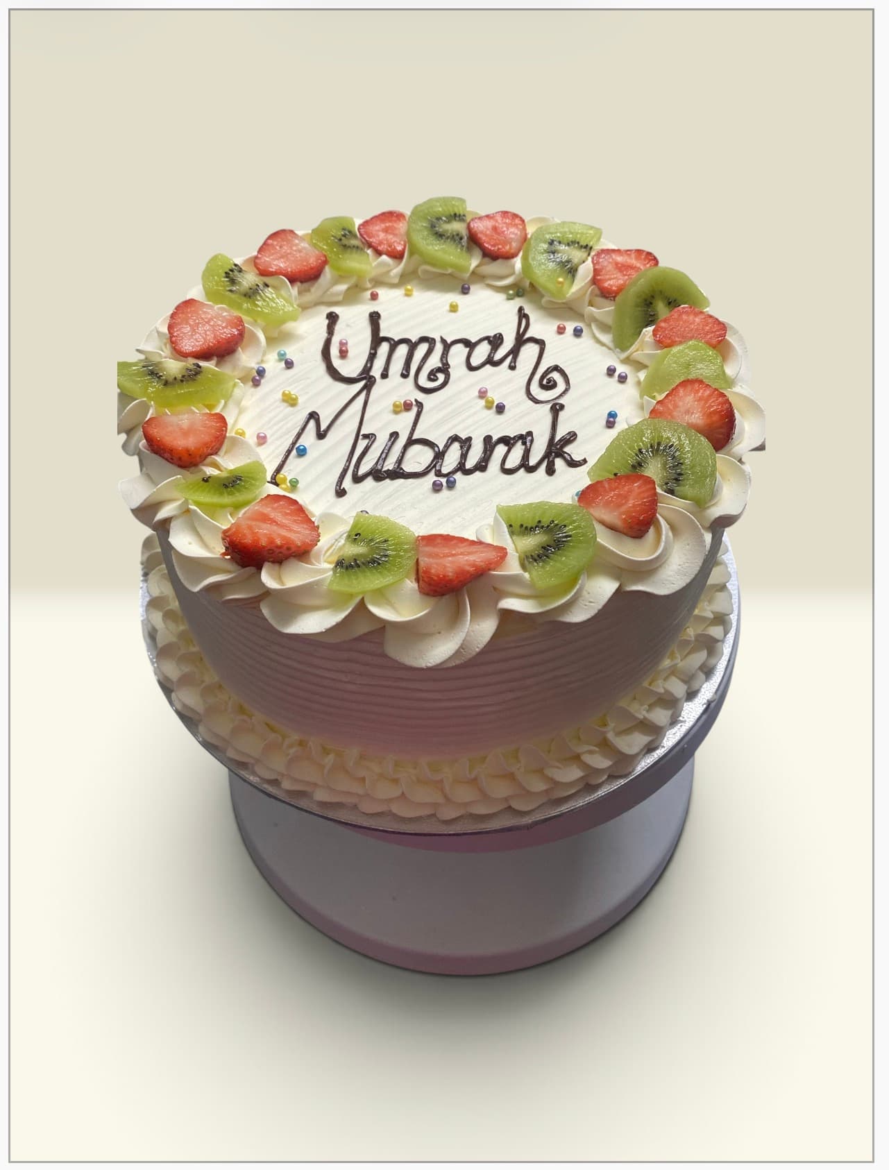 Fresh Fruit And Fresh Cream Cake view 2