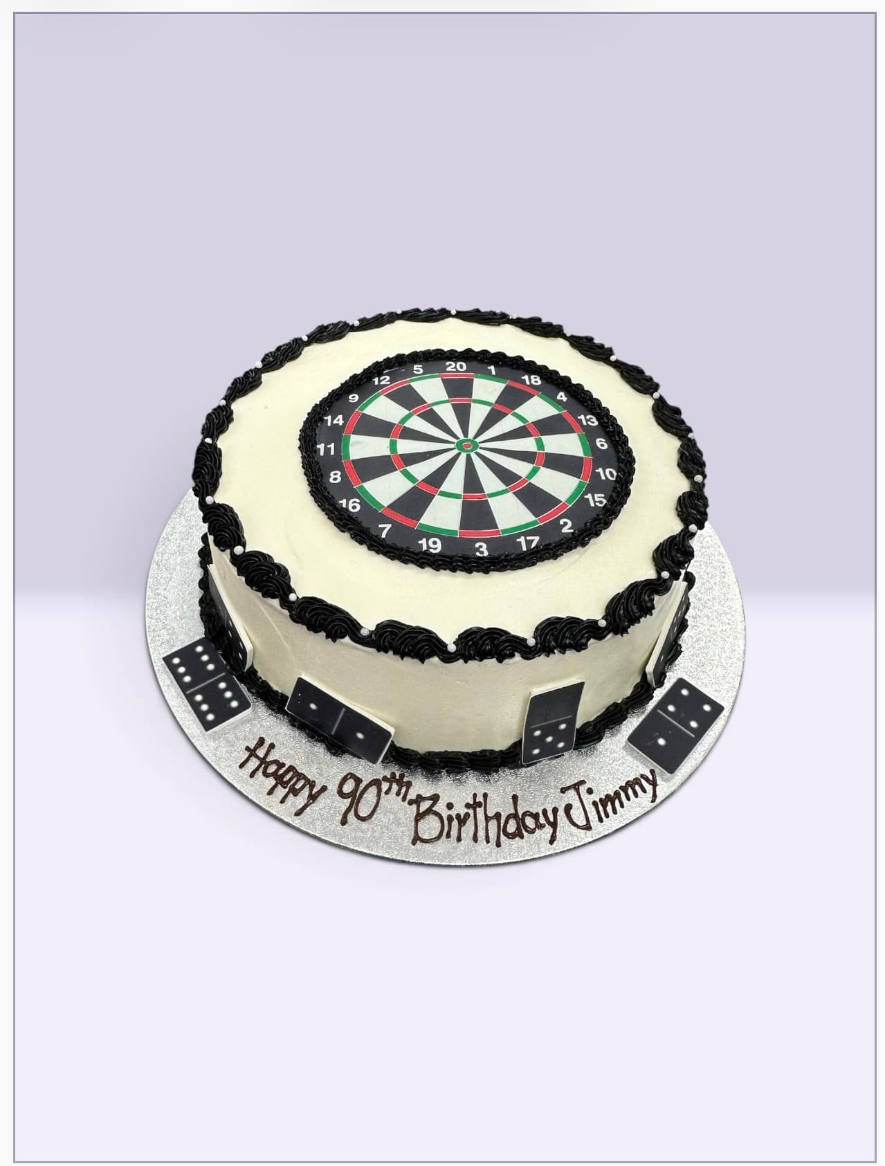 Dart Board cake view 2