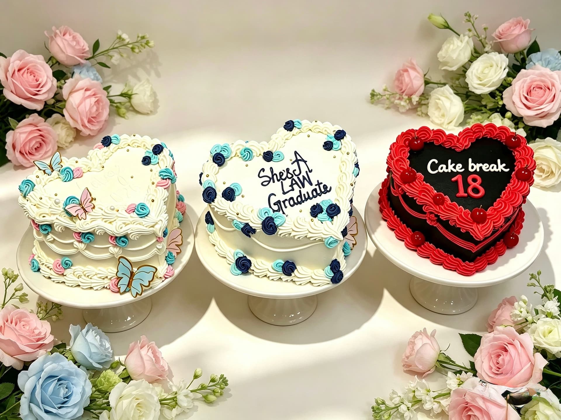 Heart Cakes