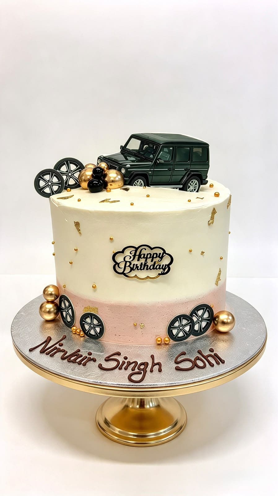 Luxury G-Wagon Birthday Cake