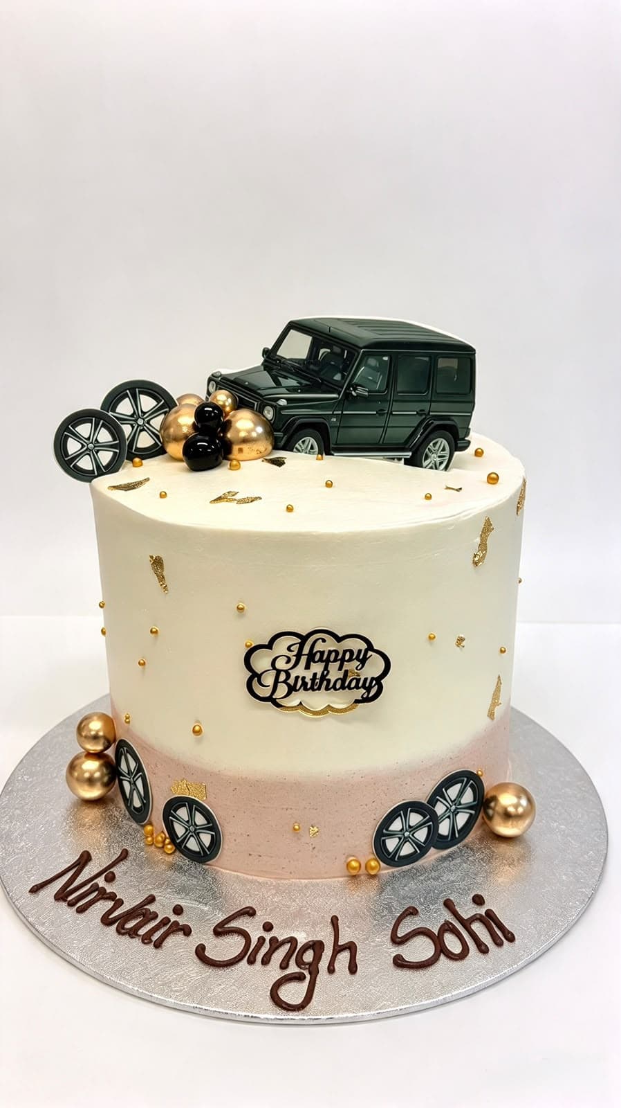 Luxury G-Wagon Birthday Cake view 2