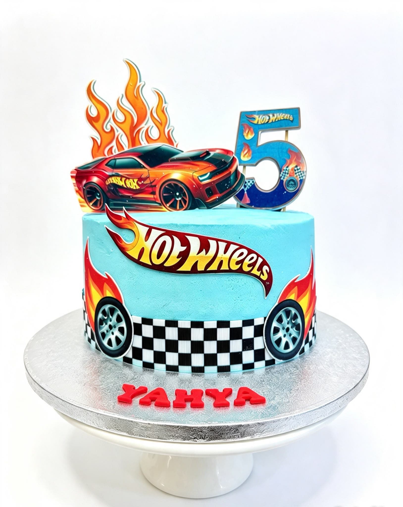 Hot Wheels Cake