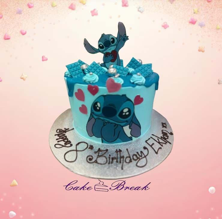 Lilo & Stitch cake view 2