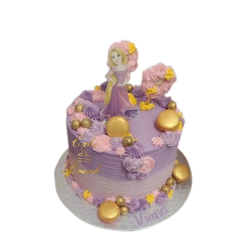 Rapunzel Cake view 3