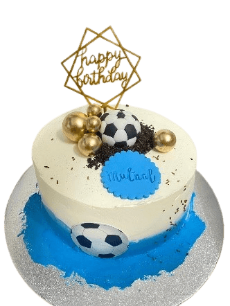 Football Cake view 2