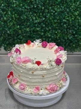Floral Birthday Cake view 2