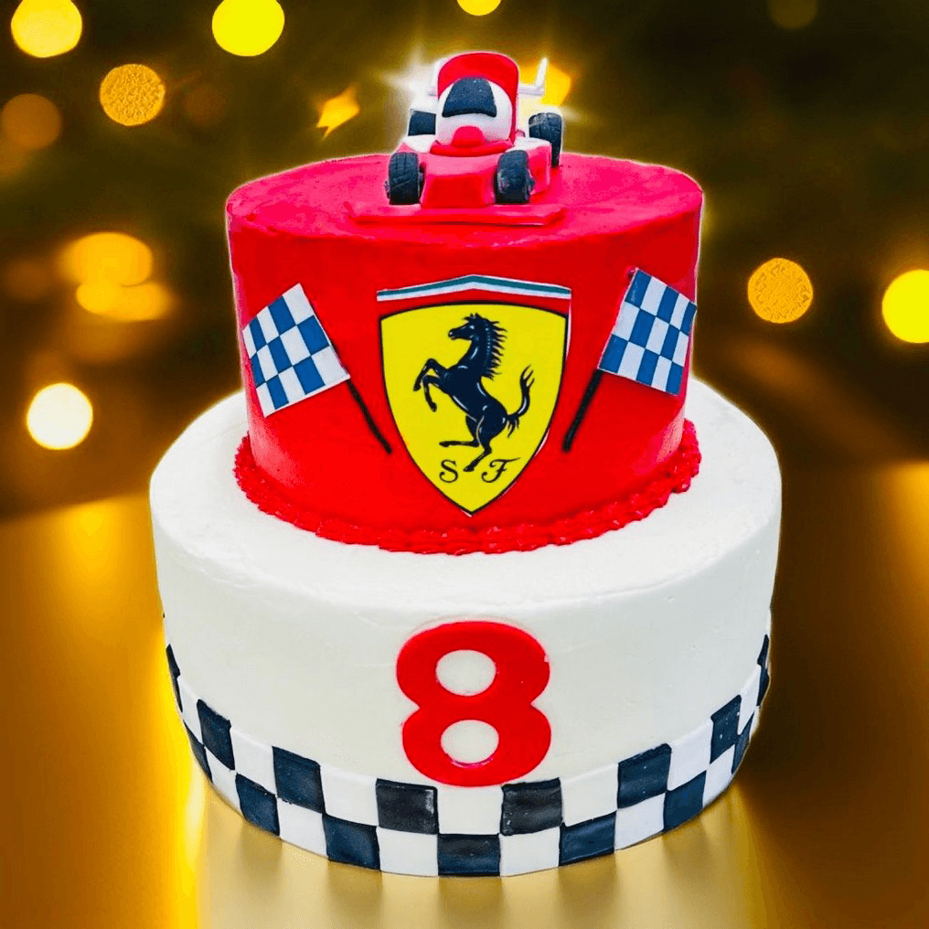 Formula 1 Cake view 2