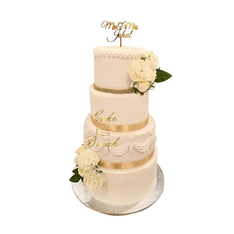 Tiered Wedding Cake view 2