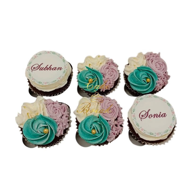 Happy Birthday Cupcakes view 2