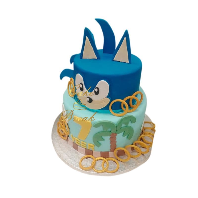 Hedgehog Cake view 2