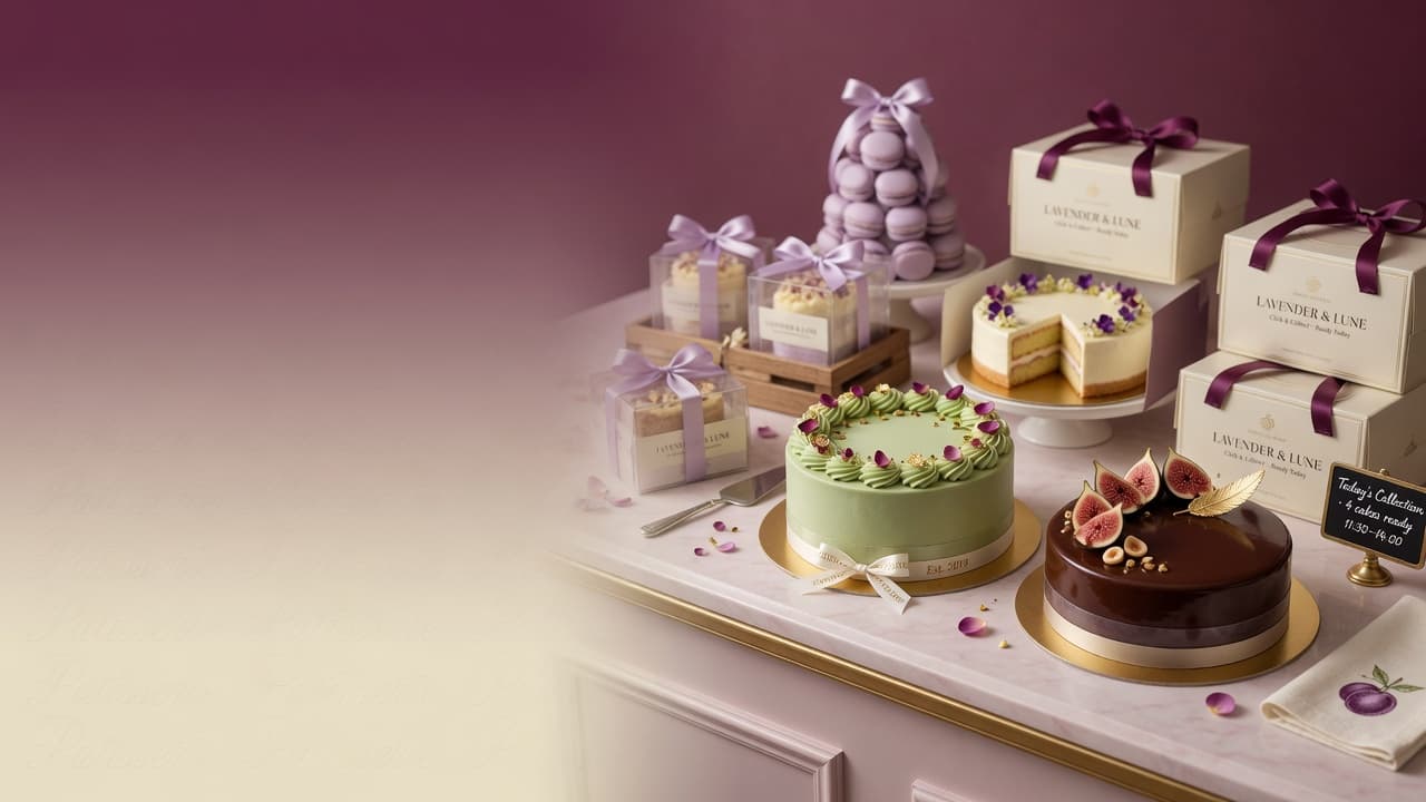 Click and collect cakes