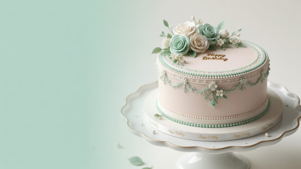 Icing cake
