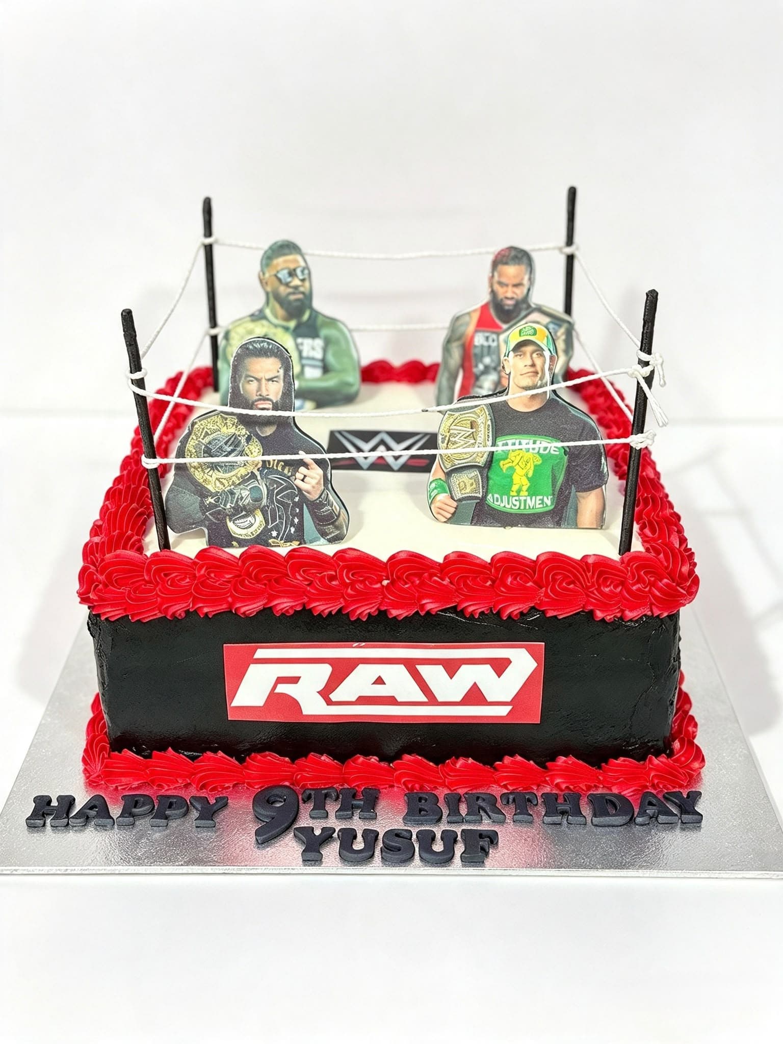 Wrestling Ring Cake