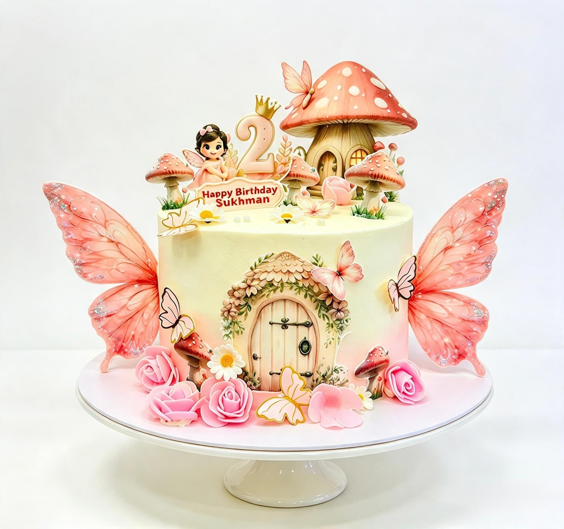 Fairy Butterfly Cake